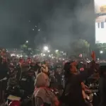 Malam Tahun Baru 2026: Tugu Kujang Bogor Dipadati Warga dan Pengendara Motor