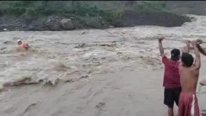 Tiga Pemancing Terjebak Arus Deras Curug Bogor, Evakuasi Dramatis Dilakukan