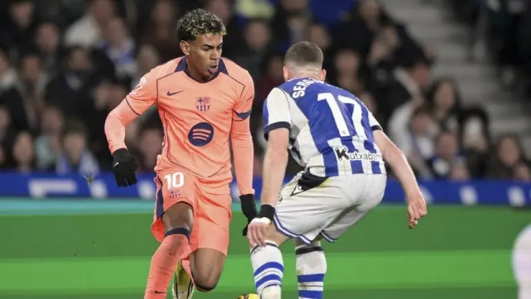 Barcelona Takluk 1-2 dari Real Sociedad di Kandang, Kans Juara Makin Tipis