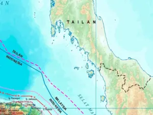 Peta Indonesia 2025 Terbaru: Mengapa Thailand Kini Tertulis ‘Tailan’?