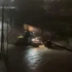 Jalan Lingkar Selatan Cilegon Terendam Banjir, Akses Kendaraan Lumpuh Total