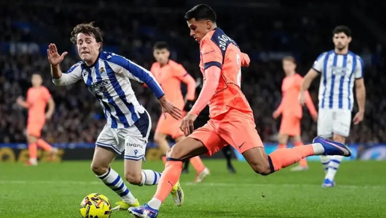 Joao Cancelo Debut Comeback, Barcelona Takluk 1-2 dari Real Sociedad di Anoeta