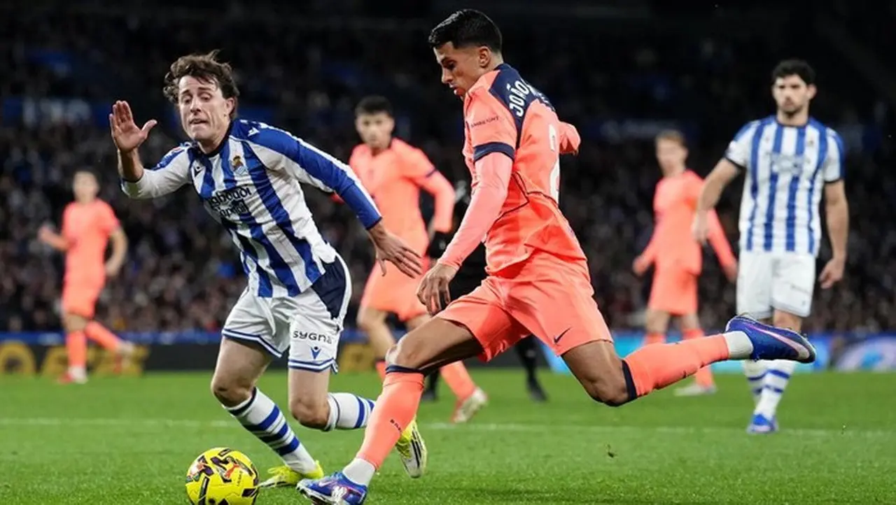 Joao Cancelo Debut Comeback, Barcelona Takluk 1-2 dari Real Sociedad di Anoeta