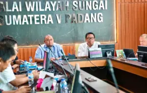 Andre Rosiade Tinjau Langsung BWSS V Padang, Kawal Triliunan Rupiah untuk Pemulihan Pascabencana Sumbar