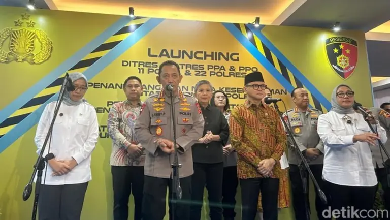 Kapolri Listyo Sigit Resmikan Direktorat PPA-PPO, Perkuat Perlindungan Korban dan Kesetaraan Gender
