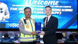 Polisi Hong Kong Kagumi Kecanggihan ETLE Korlantas Polri dalam Kunjungan Benchmarking