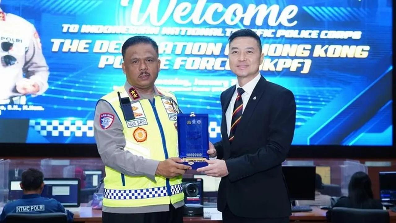 Polisi Hong Kong Kagumi Kecanggihan ETLE Korlantas Polri dalam Kunjungan Benchmarking