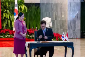 Puan Maharani dan Ketua Parlemen Korsel Bahas Penguatan Budaya, Pendidikan, dan Apresiasi PMI