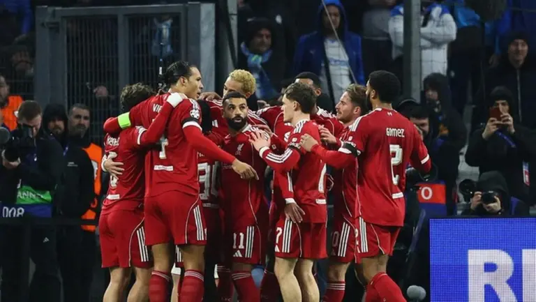 Liverpool Patahkan Kutukan Tandang Prancis, Bantai Marseille 3-0 di Liga Champions