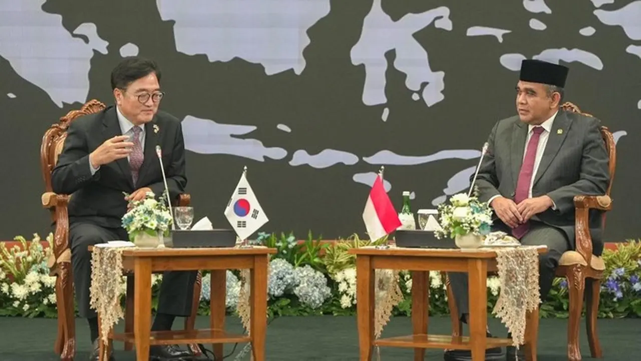 Ahmad Muzani dan Ketua Parlemen Korsel Bahas Kerja Sama hingga Kisah Heroik PMI Sugianto