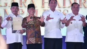 Mendes Yandri Susanto dan Kepala BNN Deklarasikan Indonesia Bersinar Lawan Narkoba