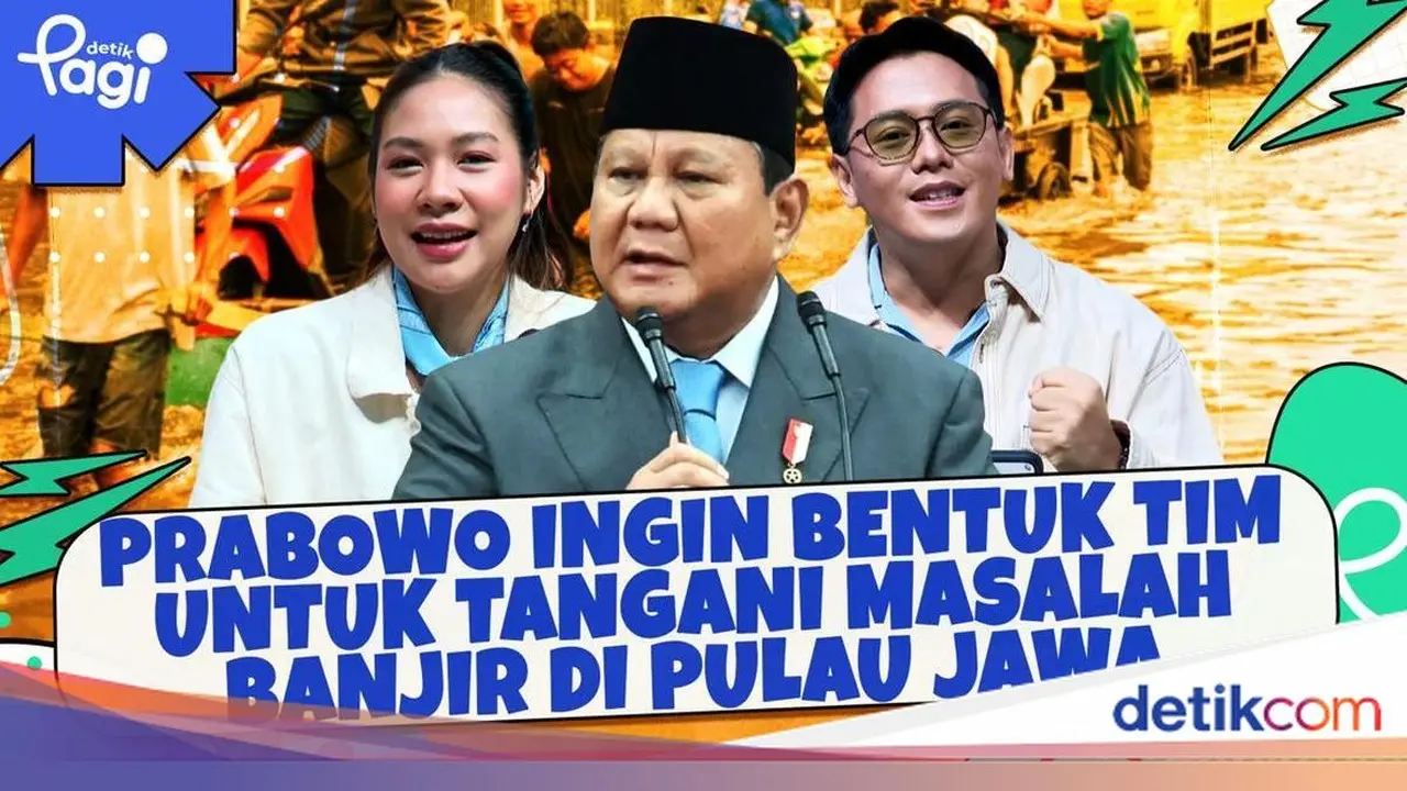 Presiden Prabowo Bentuk Tim Kajian Atasi Banjir Rutin di Pulau Jawa Presiden Prabowo Bentuk Tim Kajian Atasi Banjir Rutin di Pulau Jawa