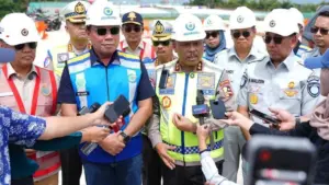 Kakorlantas Tinjau Tol Fungsional Yogya-Bawen, Siap Pecah Kepadatan Arus Mudik Lebaran