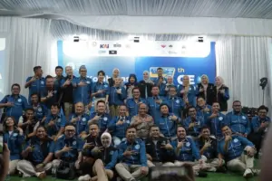 Gekrafs Rayakan HUT Ke-7 dengan Doa Bersama dan Tradisi Minang di Huntara Sumbar