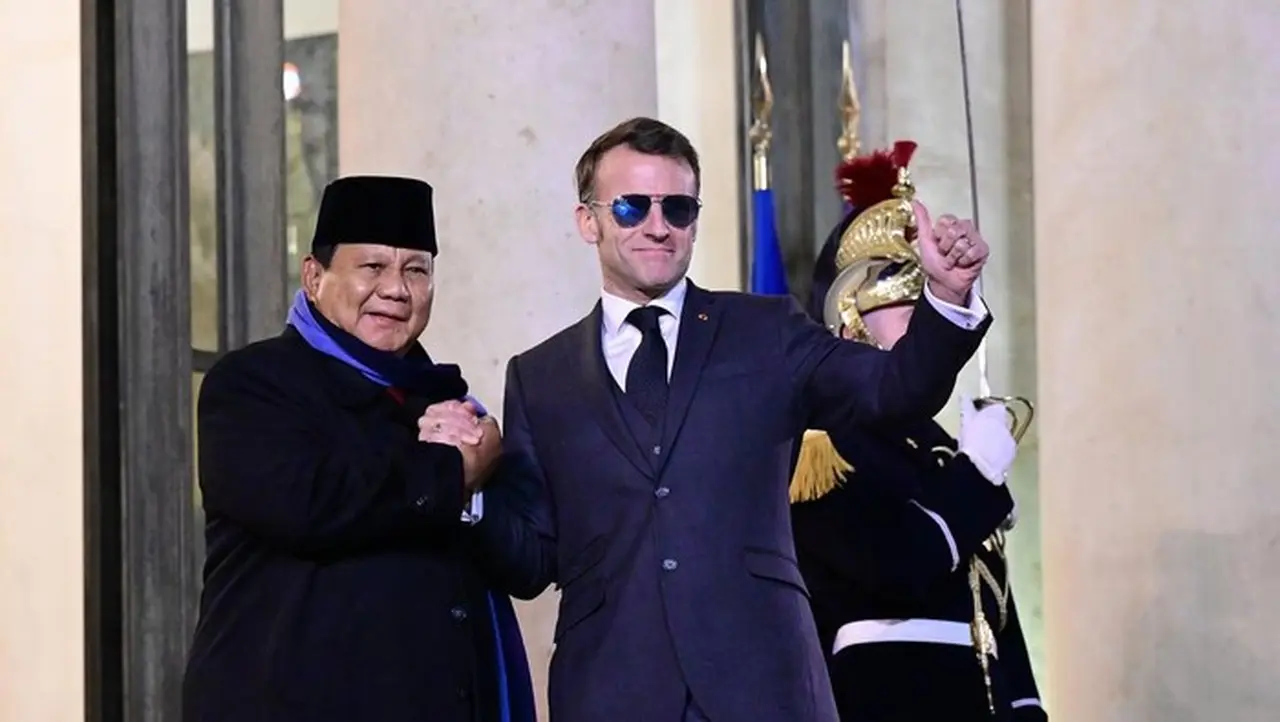 Prabowo dan Macron Gelar Jamuan Makan Malam di Istana Élysée, Perkuat Kemitraan Strategis