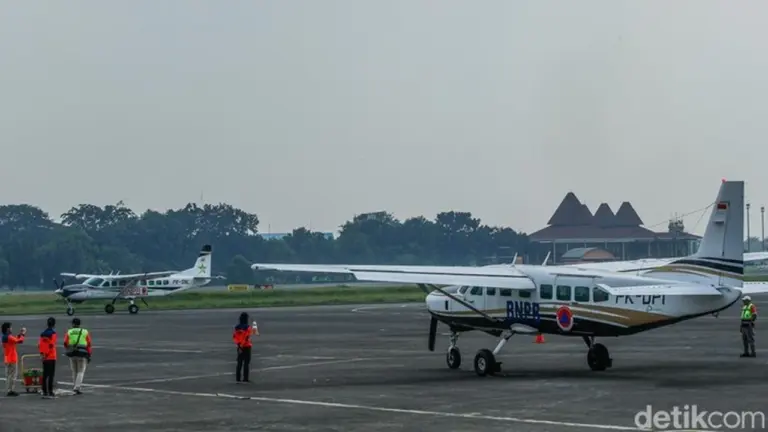 BNPB Kerahkan 6 Pesawat untuk Modifikasi Cuaca Jabodetabek Antisipasi Hujan Lebat