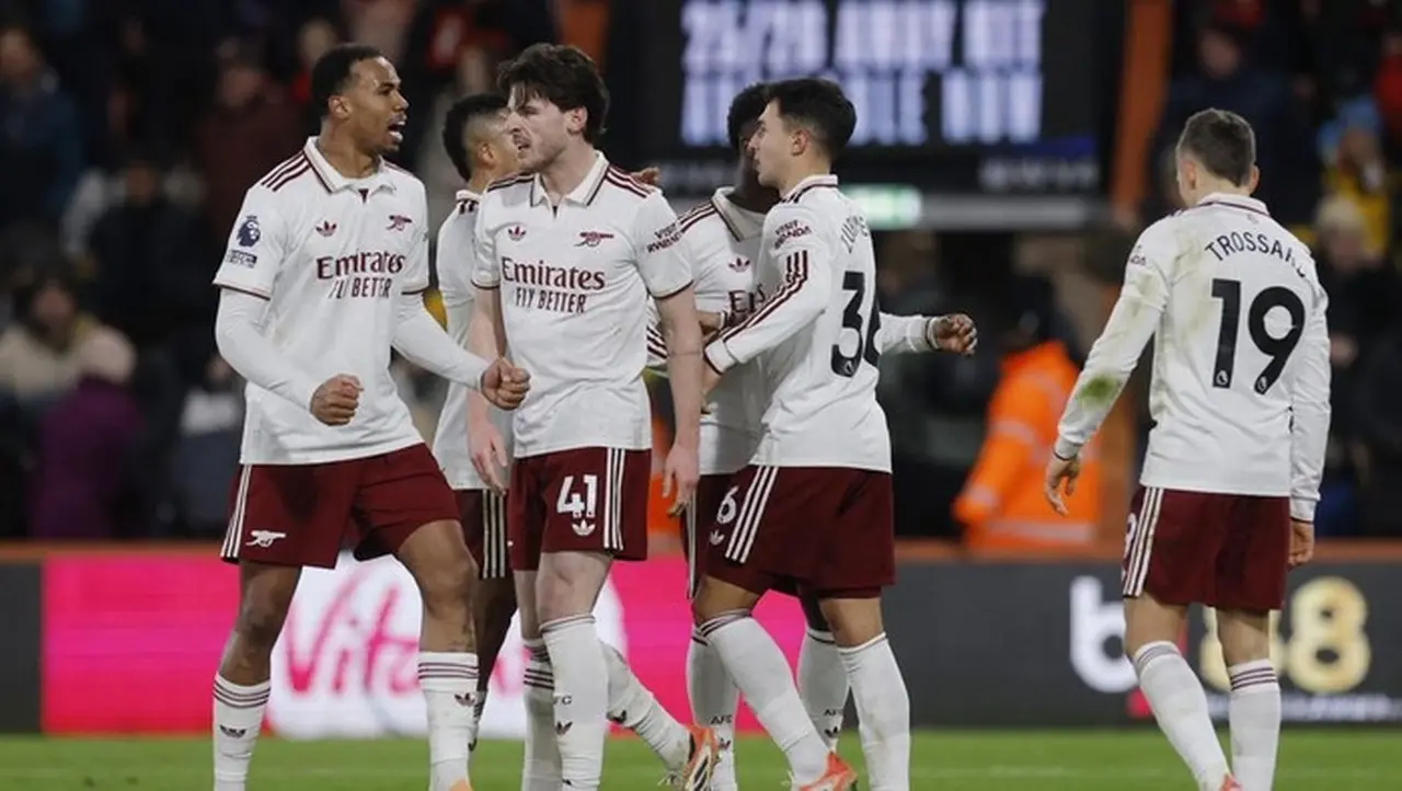 Arsenal Kokoh di Puncak Klasemen Liga Inggris Usai Taklukkan Bournemouth 3-2