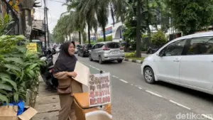 Dede, Pedagang Tikar Musiman di Ragunan, Raup Rp 2 Juta Sepekan Saat Liburan