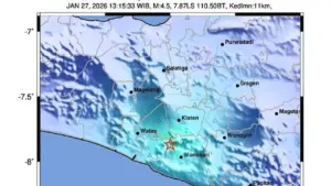 BMKG Ungkap Gempa Bantul M4,5 Dipicu Aktivitas Sesar Opak, Tak Berpotensi Tsunami