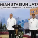 Menhub dan Gubernur Banten Resmikan Stasiun Jatake, Dorong Pengembangan Ekonomi Lokal