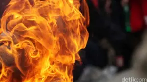 Gedung Kedubes Italia di Menteng Terbakar, 7 Unit Damkar Dikerahkan Padamkan Api