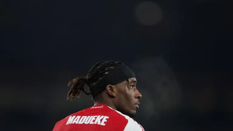 Tendangan Madueke Melambung Tinggi, Arsenal Sempurna di Liga Champions