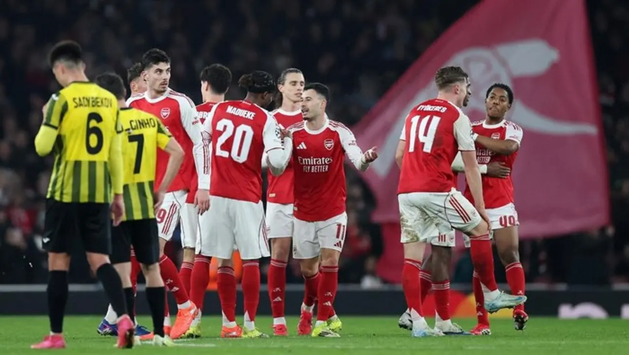 Dominasi Arsenal di Fase Grup Liga Champions: Rekor Sempurna dan Produktivitas Tertinggi Dominasi Arsenal di Fase Grup Liga Champions: Rekor Sempurna dan Produktivitas Tertinggi