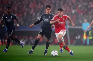 Arda Guler Ikuti Jejak Vinicius Jr, Marah Saat Diganti dalam Laga Real Madrid vs Benfica