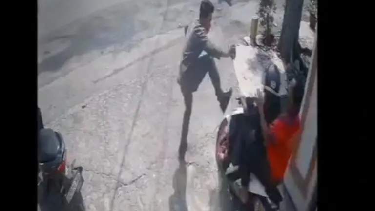 Terdakwa Narkoba Tuntutan Mati Kabur dari Pengadilan Negeri Lubuk Pakam dengan Motor