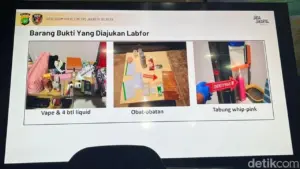 DNA Lula Lahfah Ditemukan di Tabung Whip Pink Kosong, Polisi Hentikan Penyelidikan