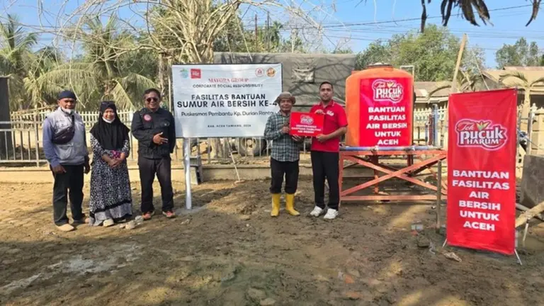 Mayora Group Bangun 10 Sumur Air Bersih untuk Fasilitas Kesehatan Pascabencana Aceh