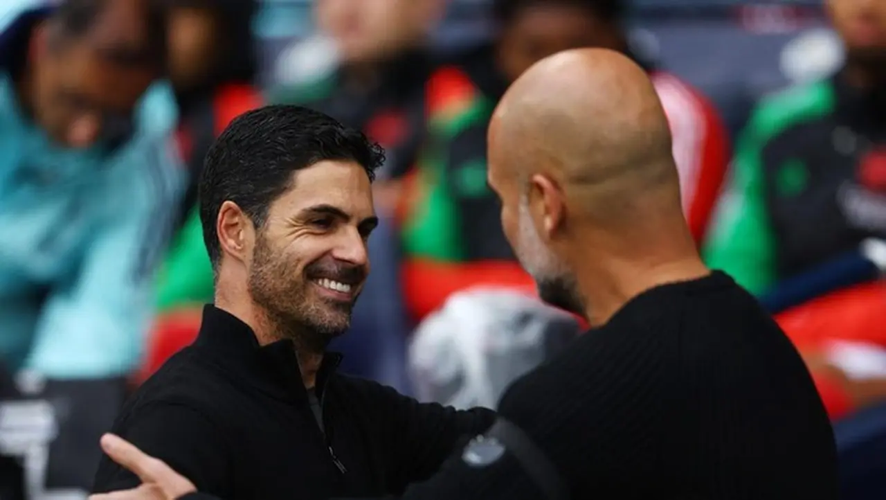 Pep Guardiola Puji Arsenal Tim Terbaik, Mikel Arteta Santai Hadapi ‘Mind Games’