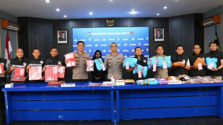 Polresta Malang Ungkap 31 Kasus Narkoba Januari 2026, 36 Tersangka Diamankan