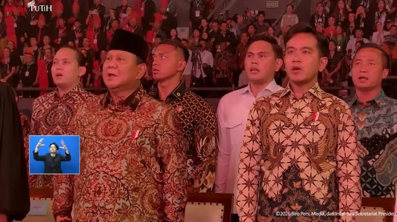 Prabowo dan Gibran Hadiri Puncak Natal Nasional 2025, Jemaat Sambut Antusias
