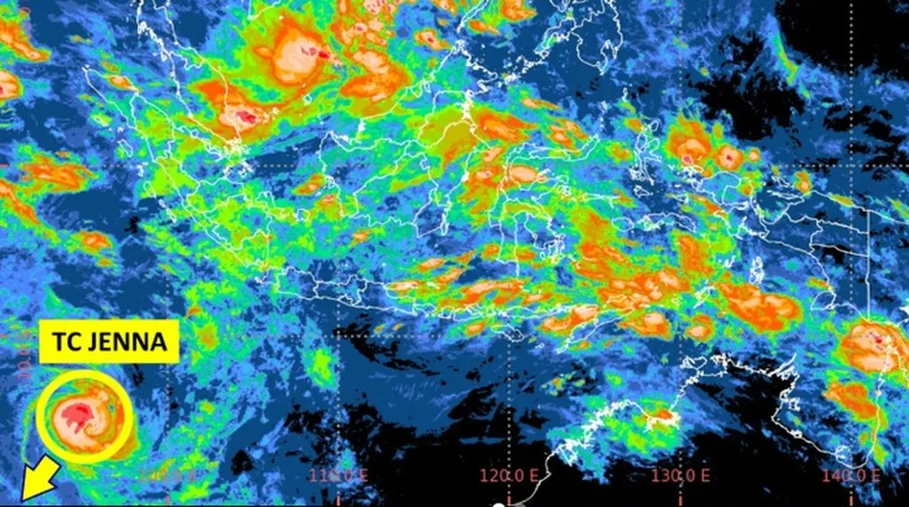 Siklon Tropis Jenna Terbentuk di Samudra Hindia, Waspadai Gelombang Tinggi di Pesisir Selatan