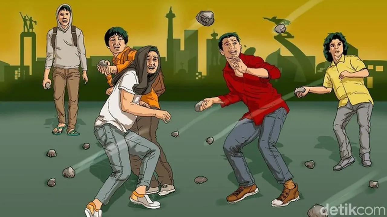 Petasan Diledakkan sebagai Kode, Polisi Gagalkan Tawuran Kelompok di Flyover Klender Jaktim Petasan Diledakkan sebagai Kode, Polisi Gagalkan Tawuran Kelompok di Flyover Klender Jaktim