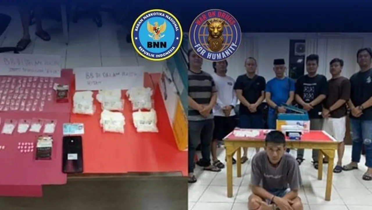BNN Amankan Pengedar Narkoba di Bangka Belitung, Sita Ratusan Gram Sabu dan Puluhan Butir Ekstasi BNN Amankan Pengedar Narkoba di Bangka Belitung, Sita Ratusan Gram Sabu dan Puluhan Butir Ekstasi