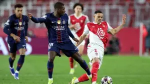 Liga Champions: PSG Bangkit dari Ketertinggalan, Taklukkan Monaco 3-2 di Leg Pertama