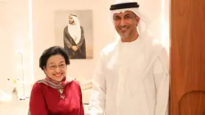 Megawati Soekarnoputri Tiba di Abu Dhabi, Disambut Menteri UEA Bahas Bung Karno