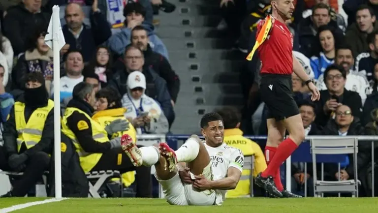 Cedera Hamstring Jude Bellingham Warnai Kemenangan Tipis Real Madrid atas Rayo Vallecano