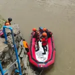 Pencarian Pekerja Jembatan yang Jatuh ke Sungai Cisadane Dilanjutkan Tim SAR Gabungan