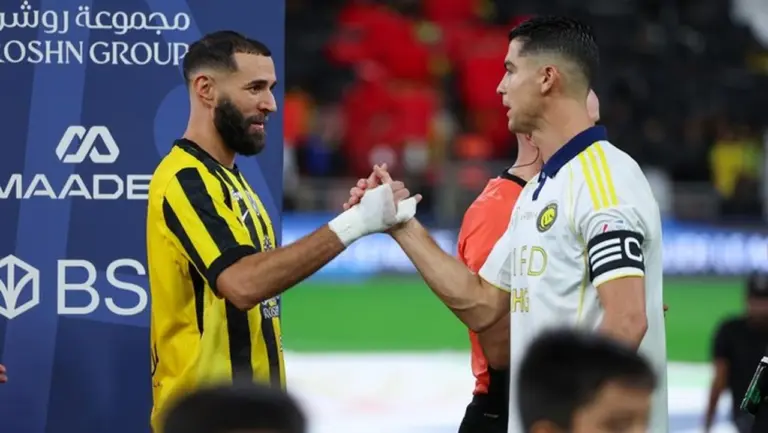 Karim Benzema Bantah Hubungannya dengan Cristiano Ronaldo Dingin: Kami Saling Berpelukan