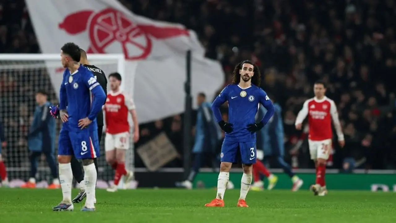 Arsenal Bungkam Chelsea 1-0, The Blues Lanjutkan Tren Buruk di Carabao Cup