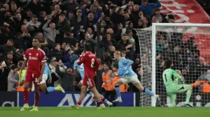 Comeback Dramatis Man City di Anfield: Haaland Cetak Gol Kemenangan Lawan Liverpool 2-1