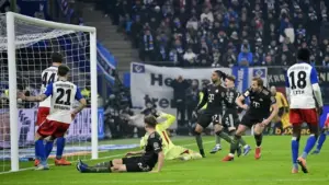 Hasil Imbang 2-2 Hamburg vs Bayern Munich, Die Roten Gagal Raih Kemenangan