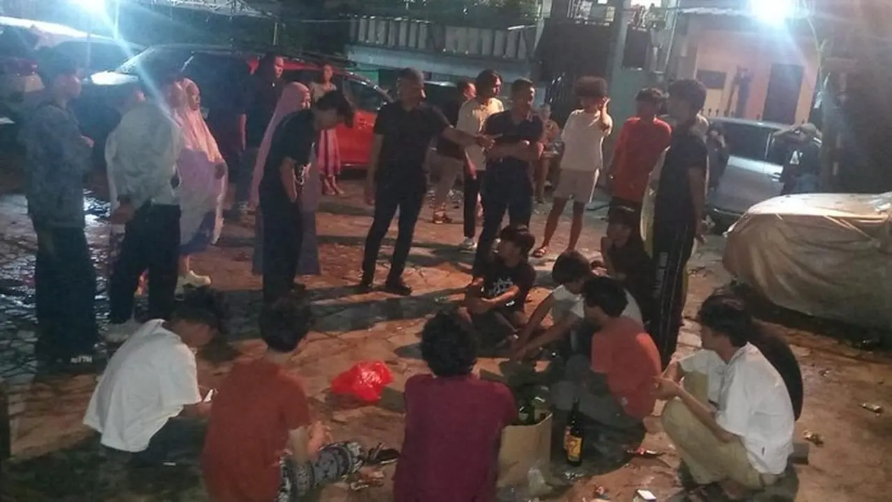 12 Remaja Terjaring Pesta Miras di Ciputat, Tangerang Selatan, Orang Tua Dipanggil